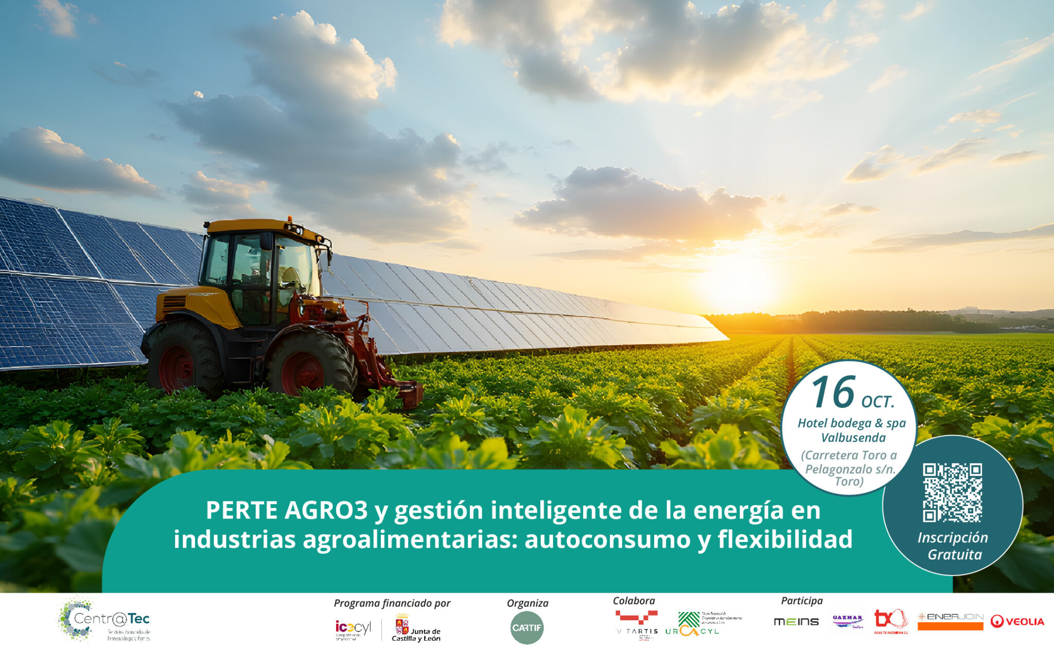 PERTE AGRO 3 y Gestión inteligente de la energía en industrias agroalimentarias: autoconsumo y flexibilidad